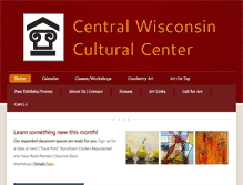 Tablet Screenshot of culturalcenterarts.com